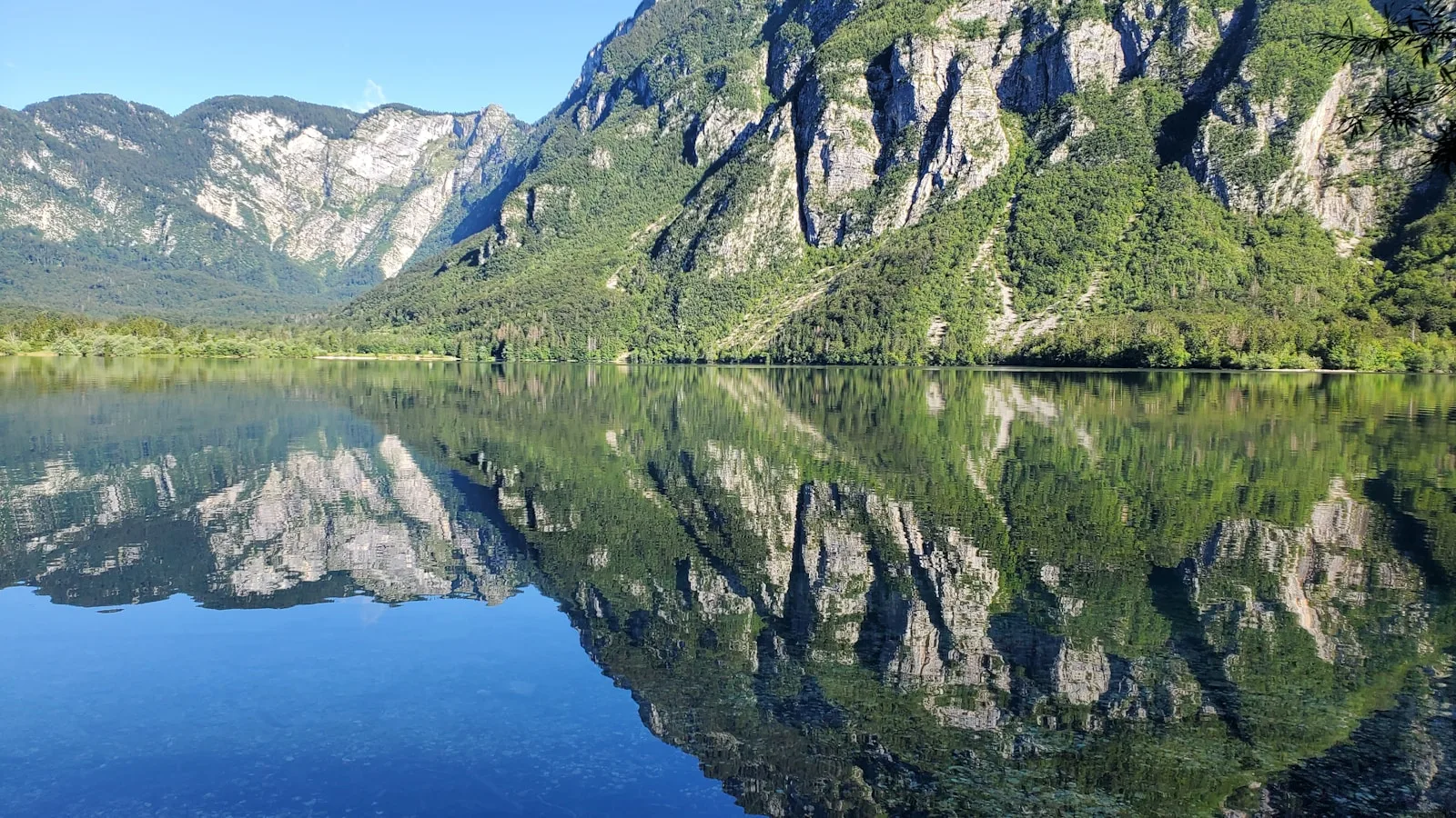 Le lac de Bohinj